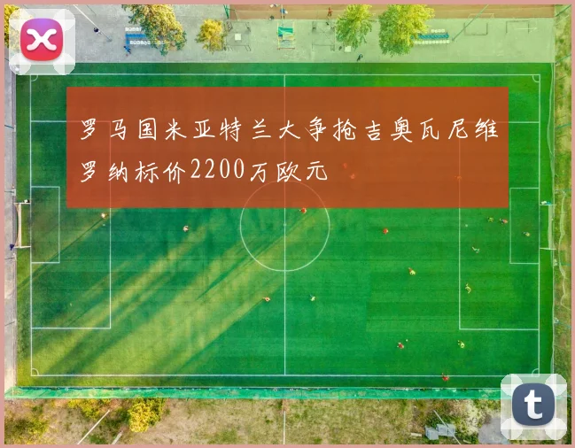 罗马国米亚特兰大争抢吉奥瓦尼维罗纳标价2200万欧元